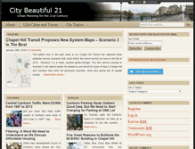 Tablet Screenshot of citybeautiful21.com